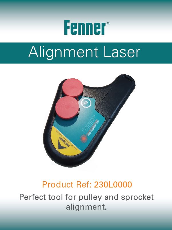 fenner drive alignment laser